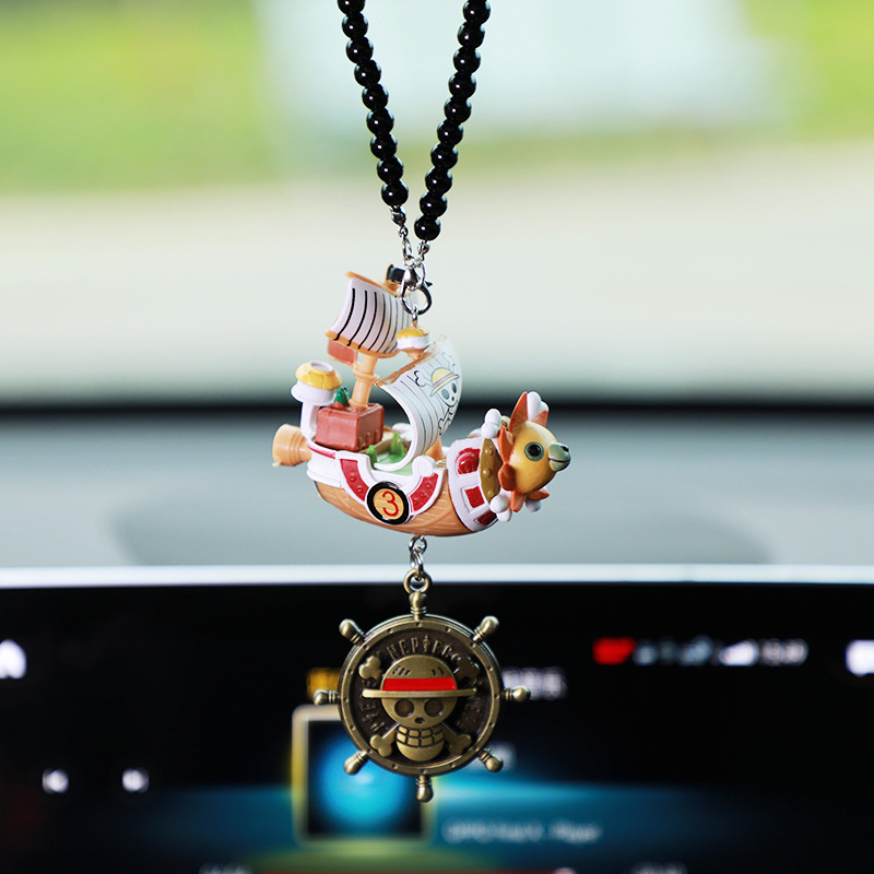 Car Accessories Oman - ONE PIECE Car Hanging Ornament Merry