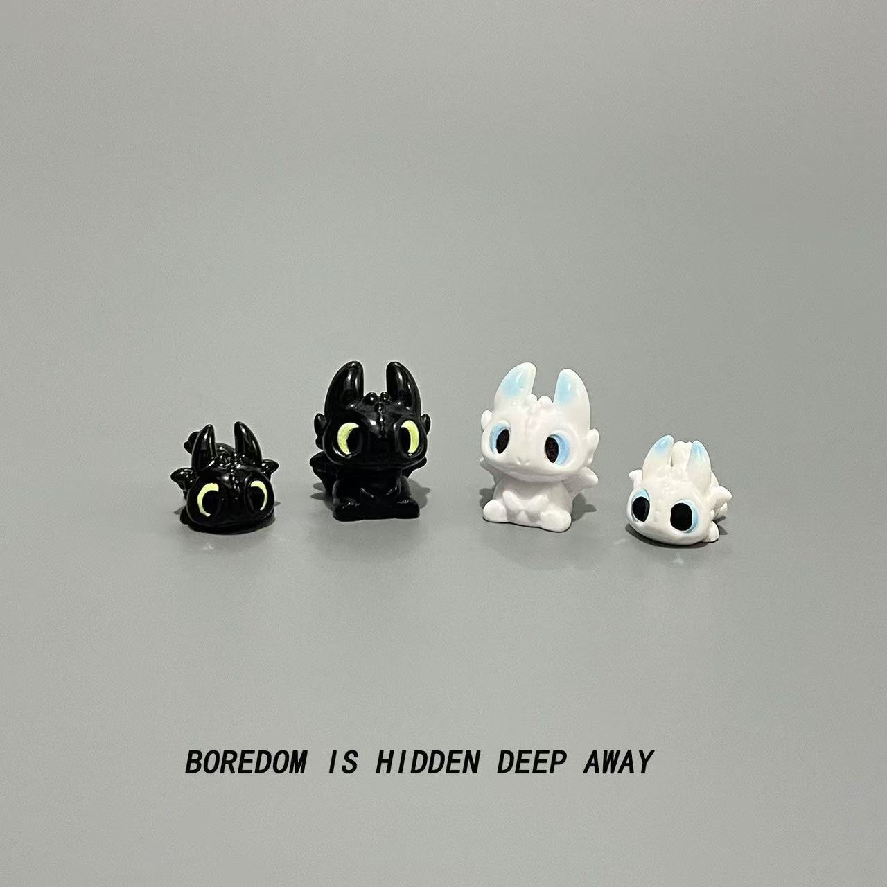 Car Accessories Toy - Cute toothless baby doll figure, car