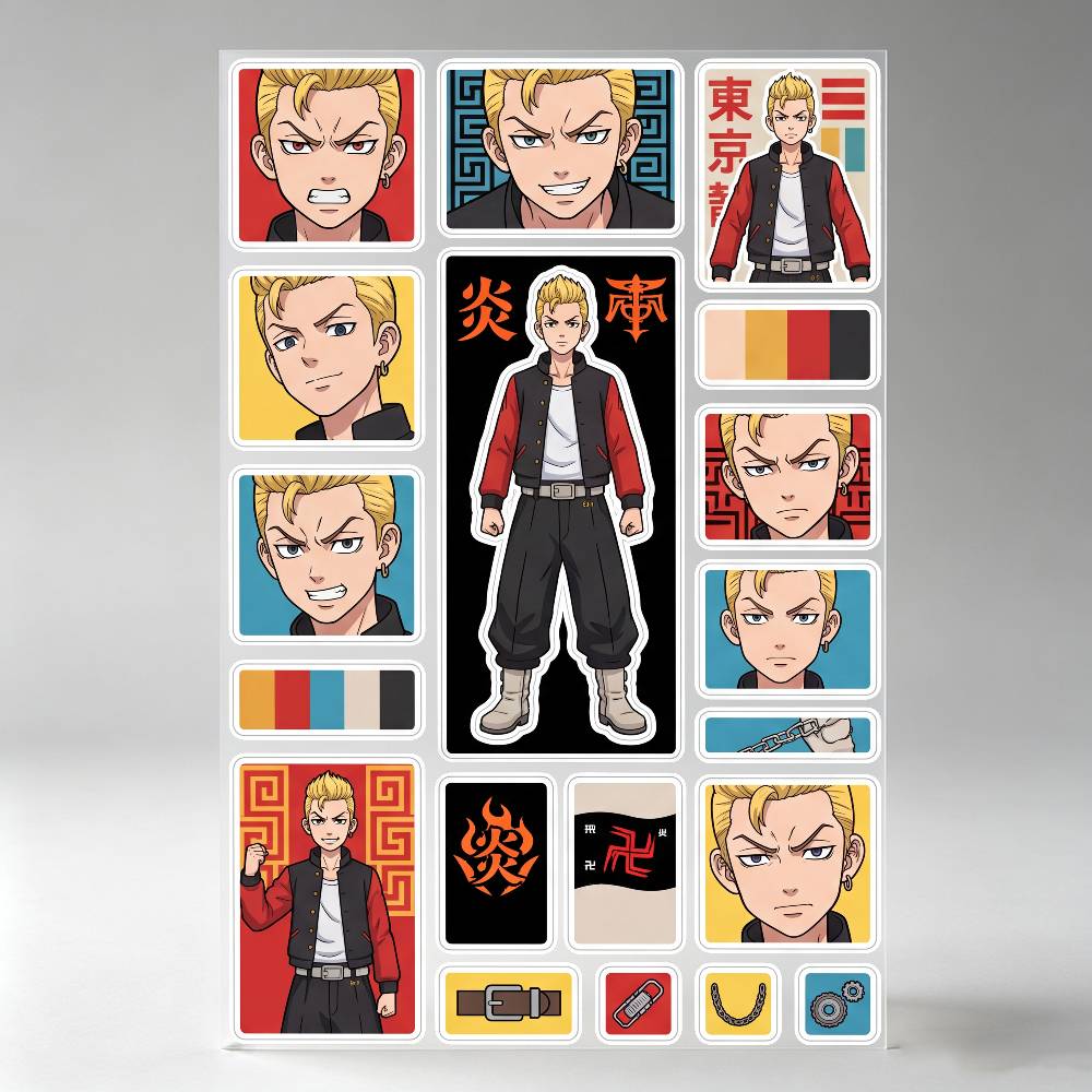 Car Accessories In Tokyo - Tokyo Revengers Stickers Auto Body Bumper
