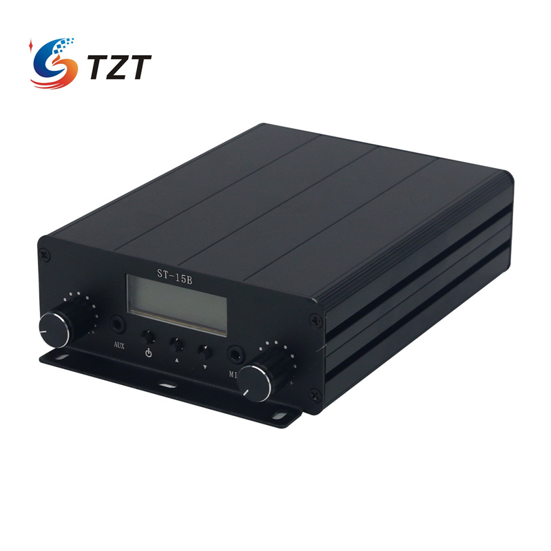 Fm Transmitter - TZT ST-15B V3 76MHz-108MHz/76MHz-113MHz 15W Stereo