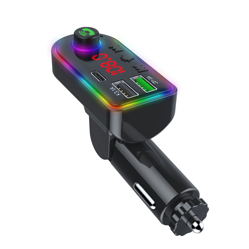 Fm Transmitter - ABGZ-F8 Bluetooth Car MP3 Player FM