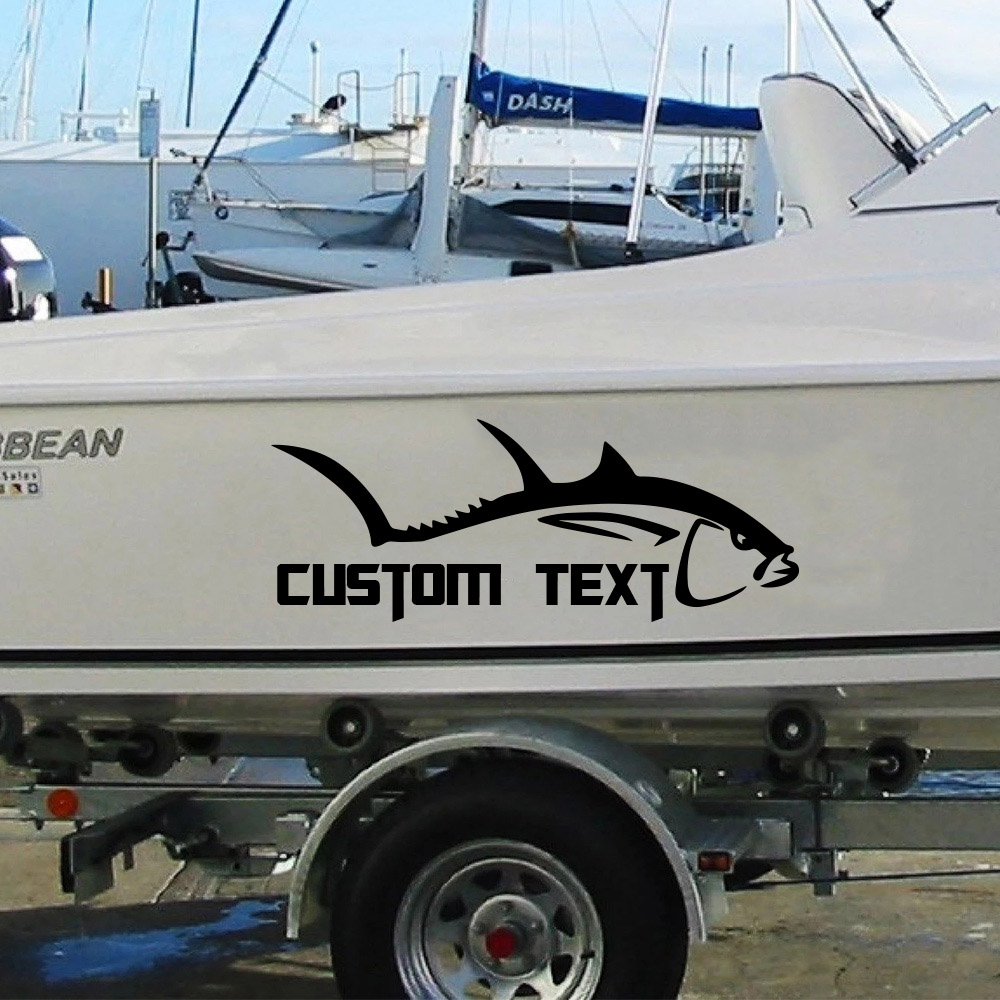 Car Accessories Name - 1PC Cute Sea Bass Removable Customized
