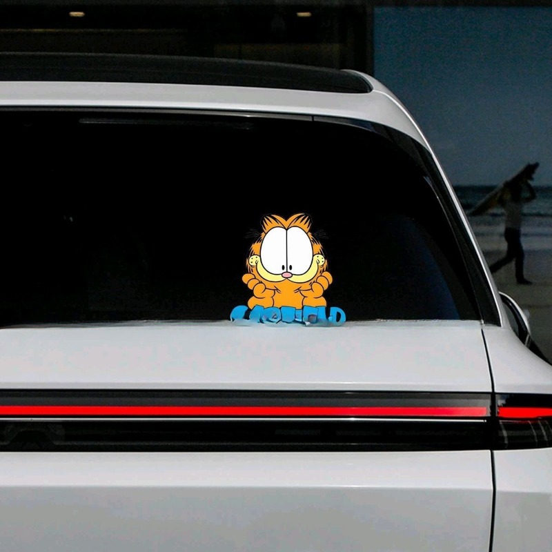 Creative cartoon cute Garfield - Car Accessories Toy recension och pris