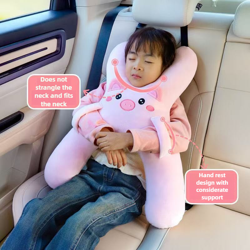 Car Neck Pillow with Seat Belt - Car Accessories Must Have recension och pris