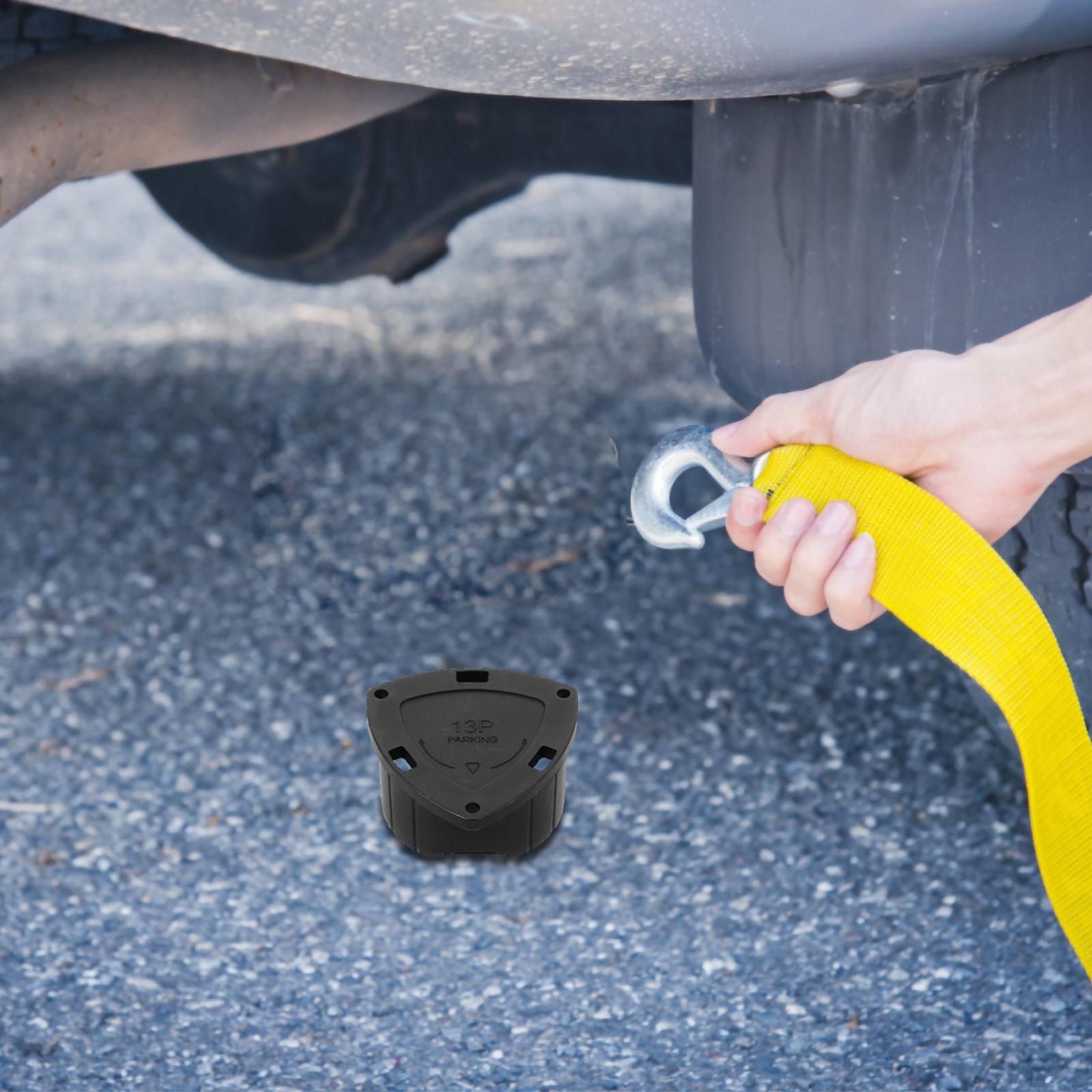 13Pin Plug Holder Trailer Hitc - Car Accessories Youtube recension och pris