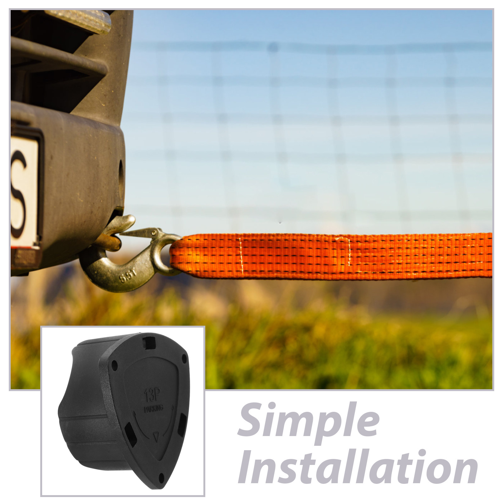 13Pin Plug Holder Trailer Hitc - Car Accessories Youtube recension och pris