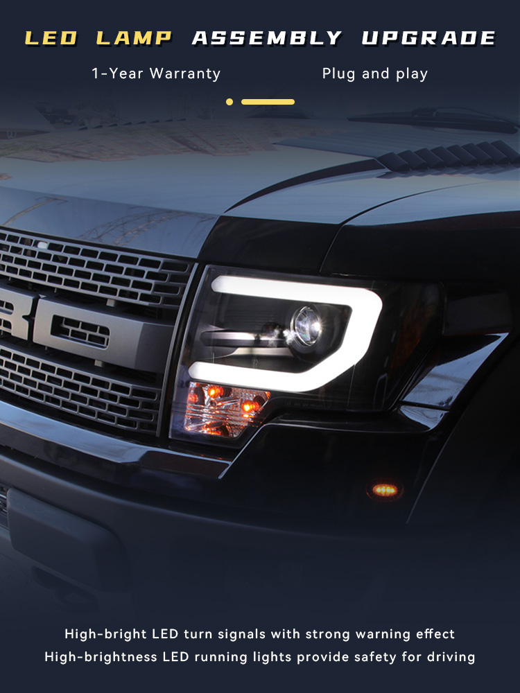 Car Head Lights For Ford Rapto - Accessories Car Near recension och pris