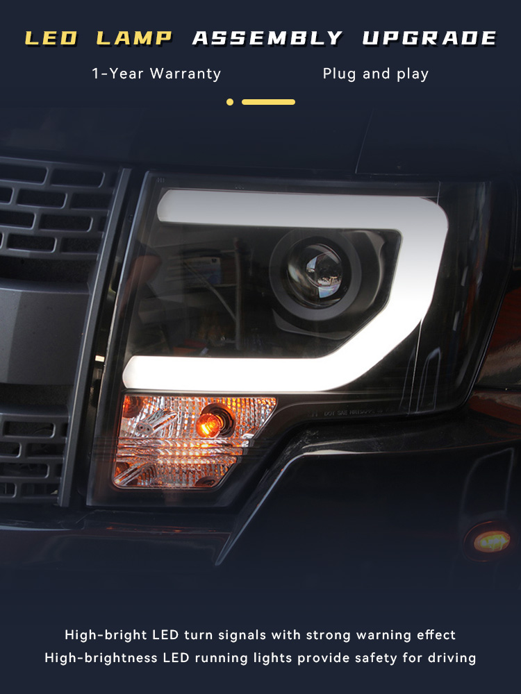 Car Head Lights For Ford Rapto - Accessories Car Near recension och pris