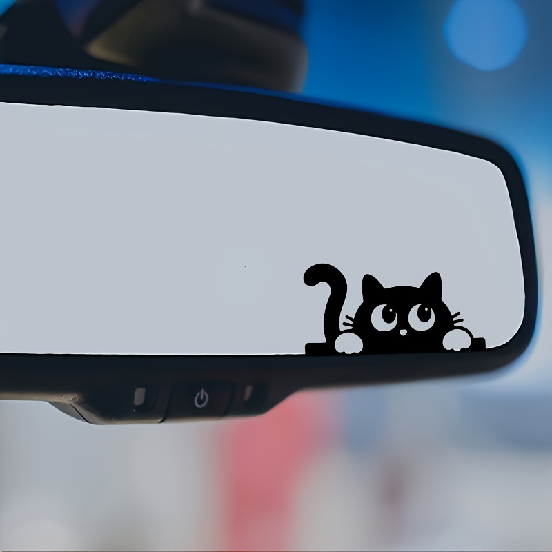 Cute Cat Car Rearview Mirror S - Car Accessories Xmas recension och pris