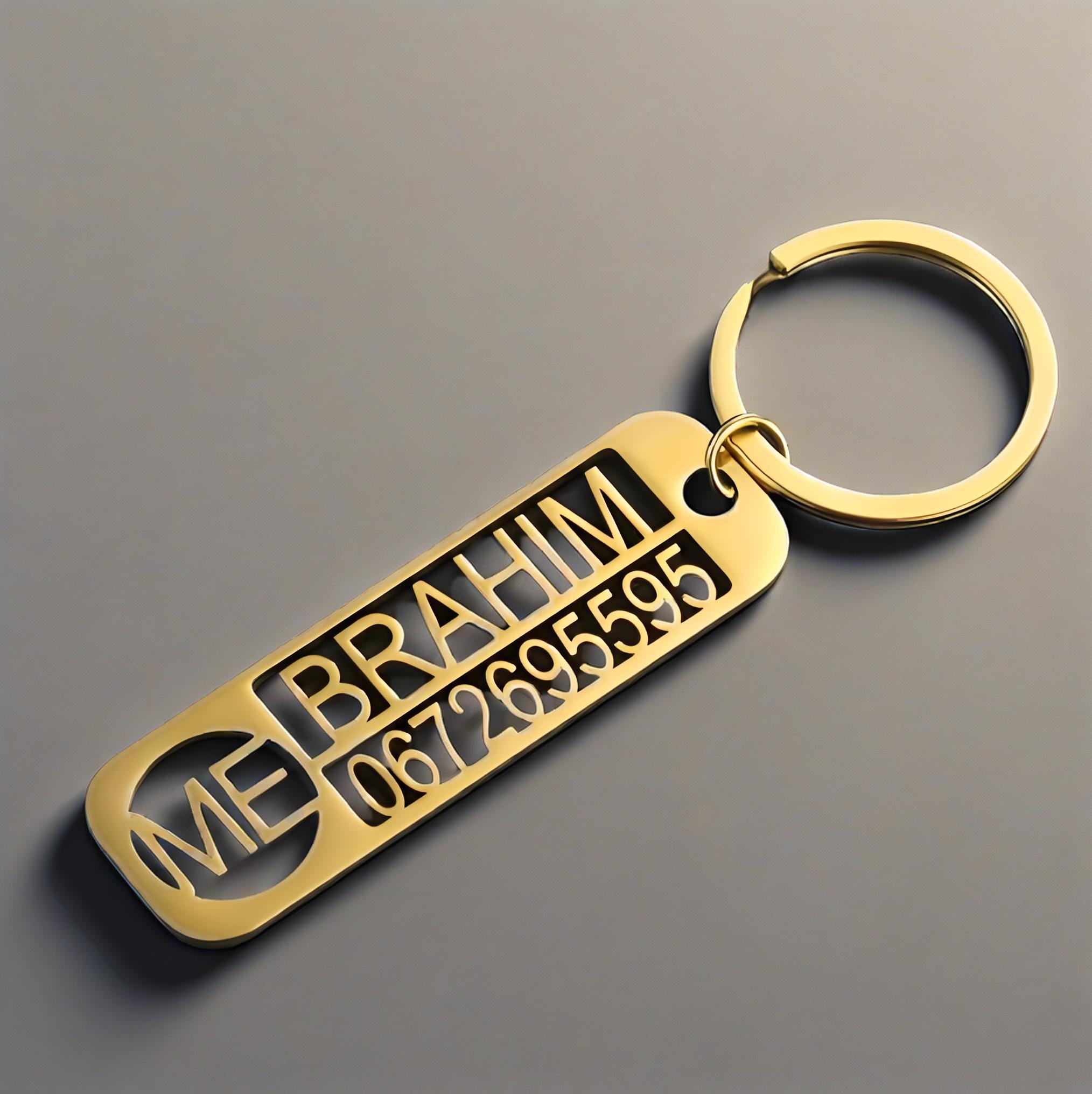 Custom Engraved Name Number Ke - Car Accessories Name recension och pris