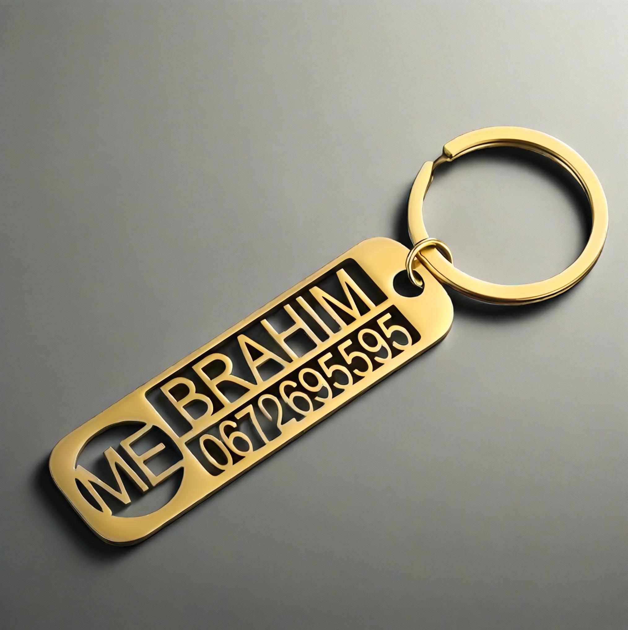 Custom Engraved Name Number Ke - Car Accessories Name recension och pris