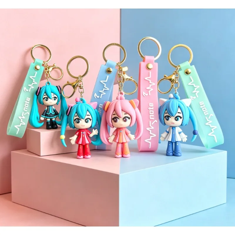 Hatsune Miku Keychain Anime Ba - Car Accessories Xmas recension och pris
