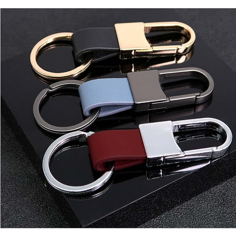 Fashion Leather Keychains Cust - Car Accessories Name recension och pris