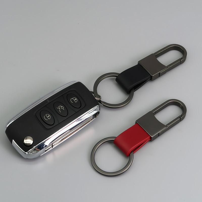 Fashion Leather Keychains Cust - Car Accessories Name recension och pris