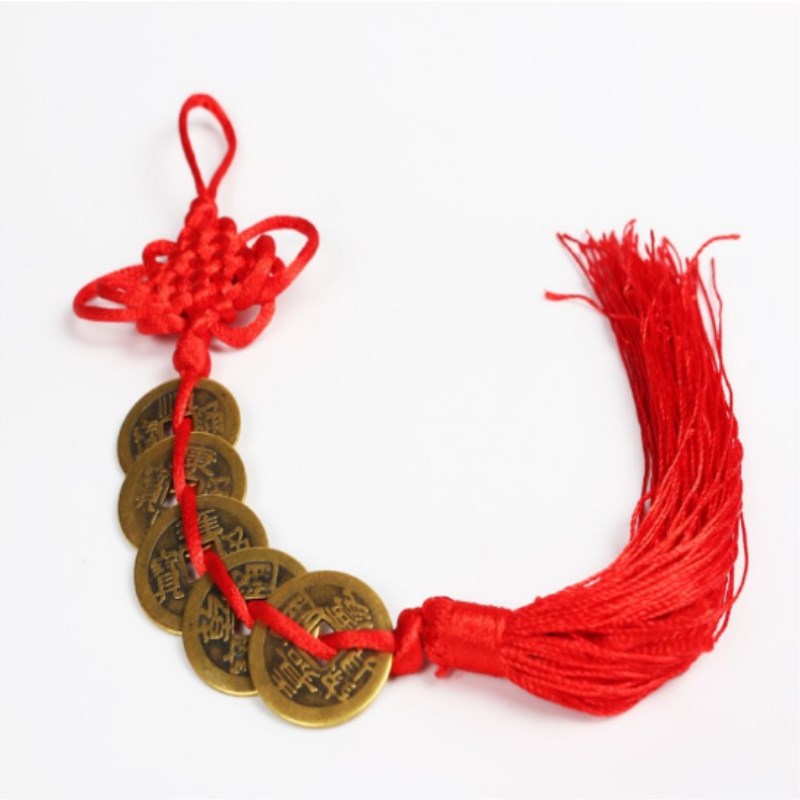 Feng Shui Coins Hanging Orname - Car Accessories Oman recension och pris