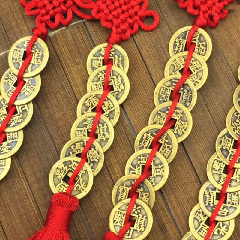 Feng Shui Coins Hanging Orname - Car Accessories Oman recension och pris