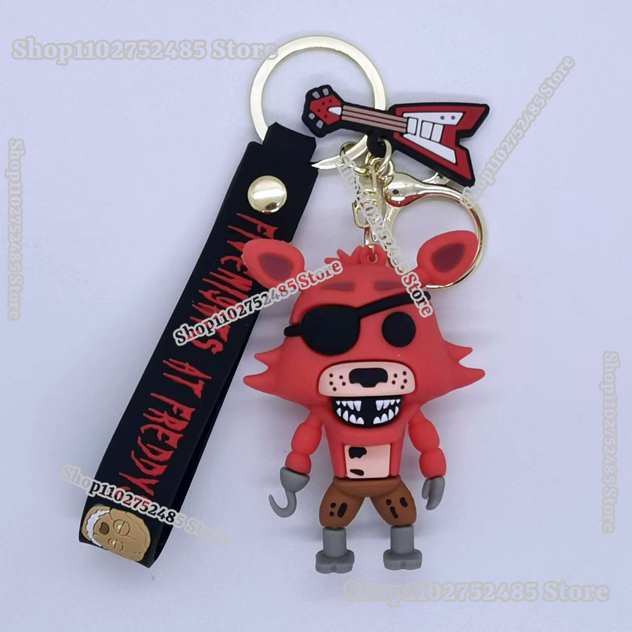 5pcs Cartoon Anime FNAF Figure - Car Accessories Oman recension och pris