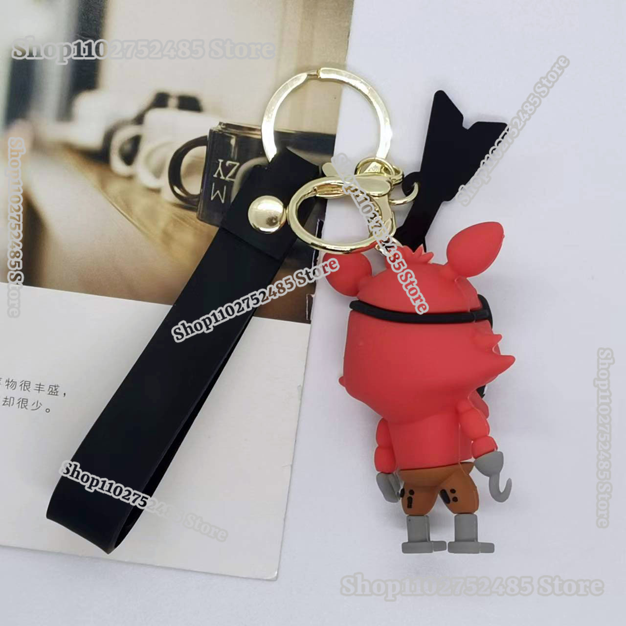 5pcs Cartoon Anime FNAF Figure - Car Accessories Oman recension och pris
