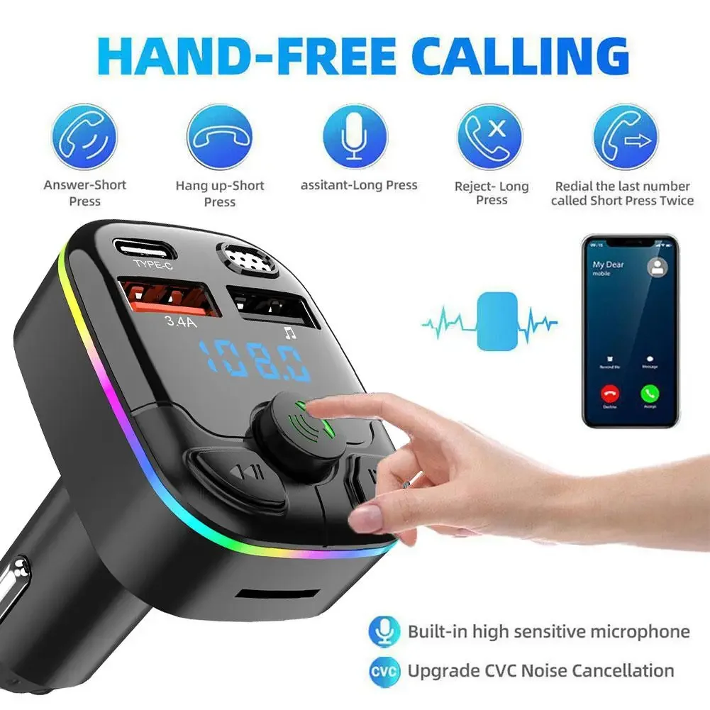 Car Wireless FM Transmitter Ad - Fm Transmitter recension och pris