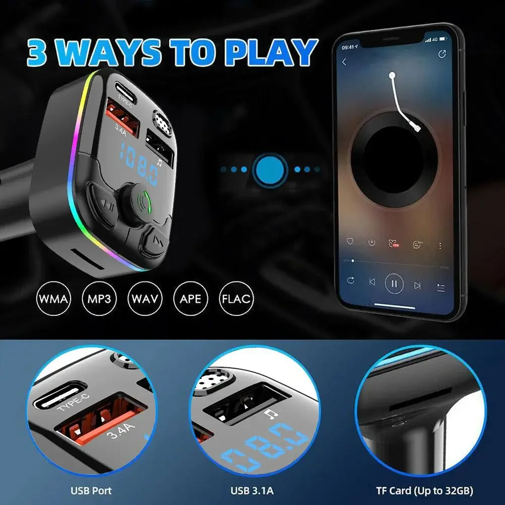 Car Wireless FM Transmitter Ad - Fm Transmitter recension och pris