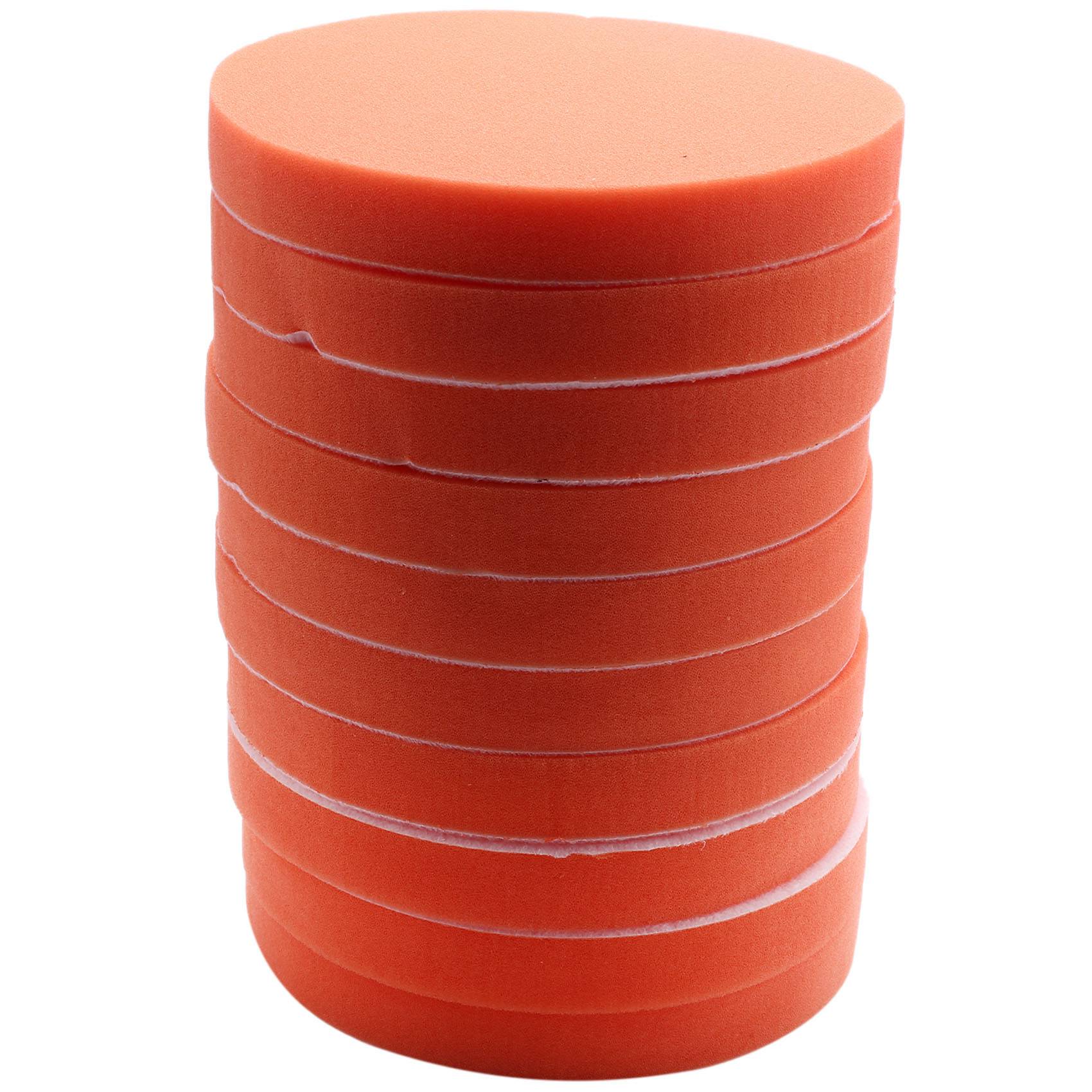 A06K 10Pc 180Mm 7 inch Flat Sp - Car Wax Polishing Pad recension och pris