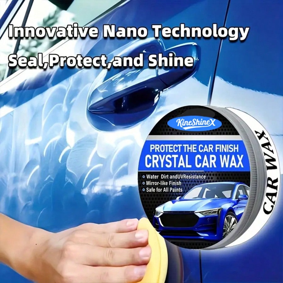Carnauba Wax Car Polish Cerami - Car Wax Polishing Pad recension och pris