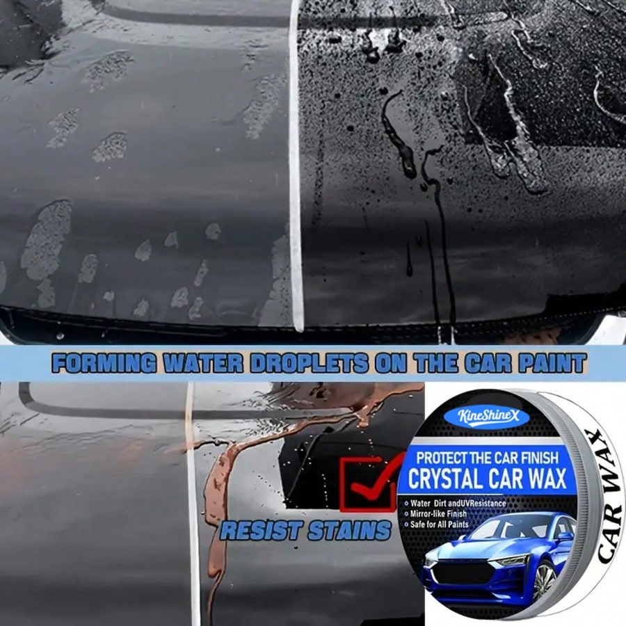 Carnauba Wax Car Polish Cerami - Car Wax Polishing Pad recension och pris