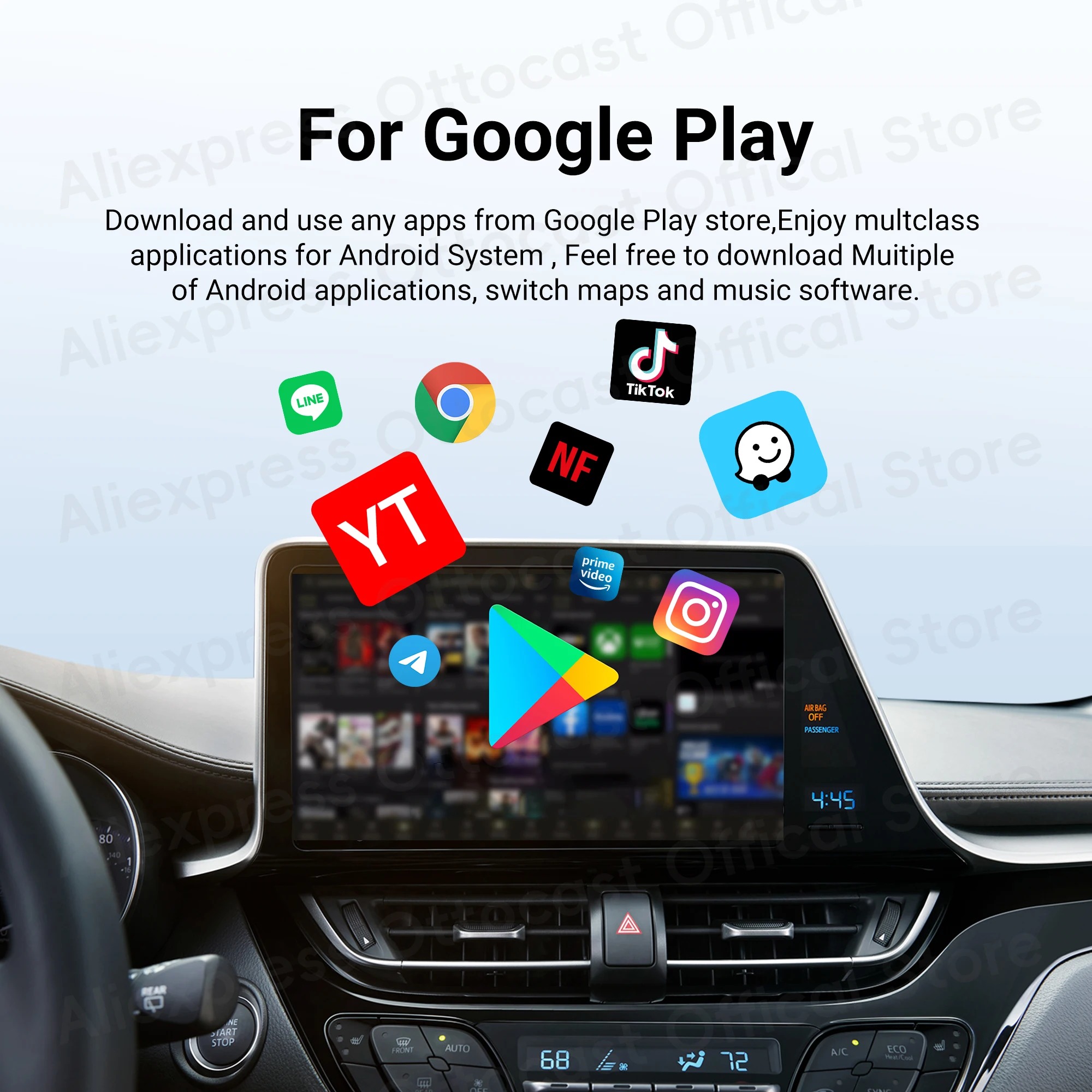 OTTOCAST New P3 Lite OttoAiBox - Car Accessories Youtube recension och pris