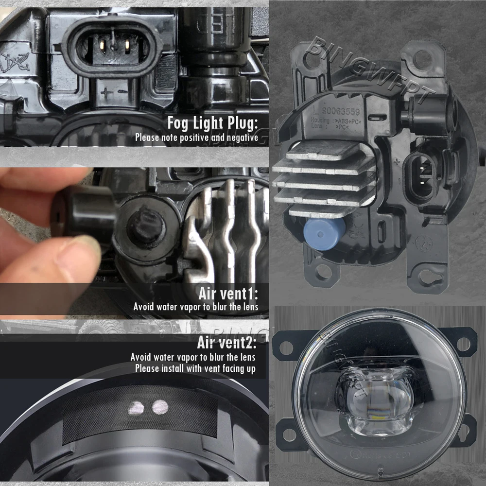 Car Led Lens Fog Lamp Assembly - Car Accessories Uae recension och pris