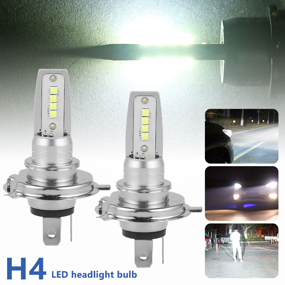 1/2 Pcs H4 Halogen Headlight B - Accessories Car Near recension och pris