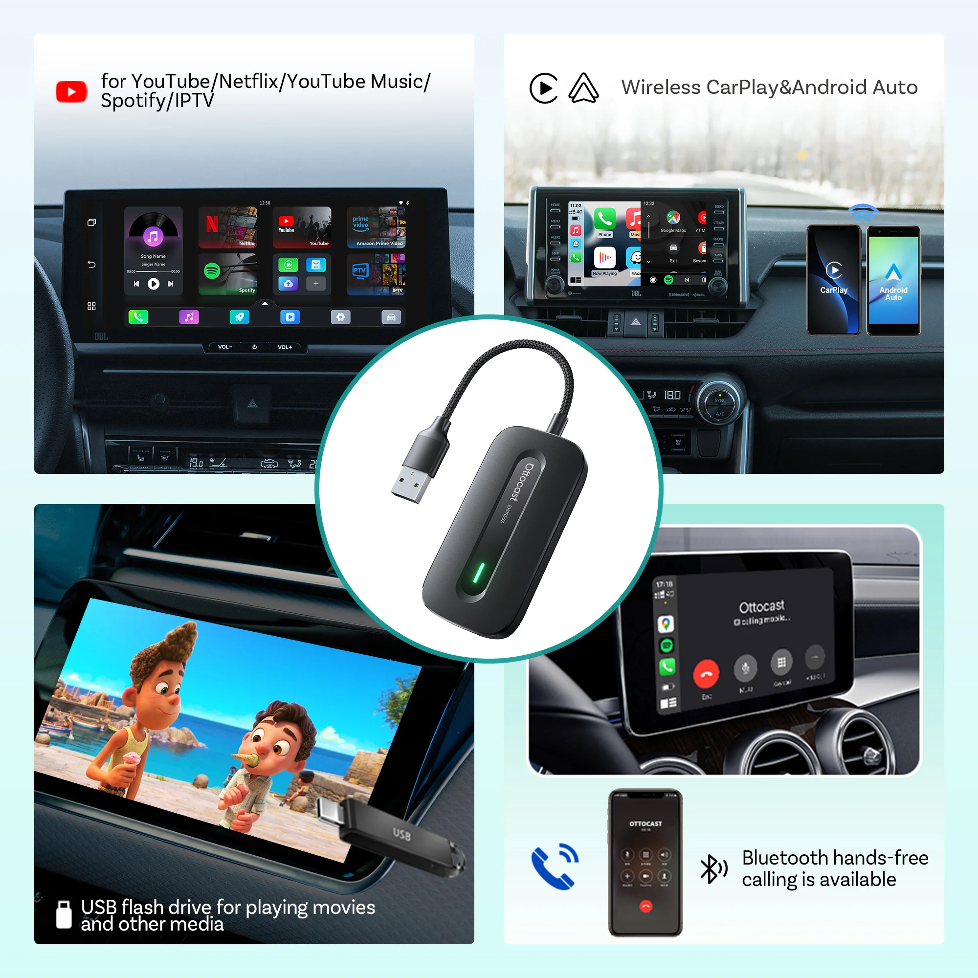 OTTOCAST Play2Video Express Wi - Car Accessories Youtube recension och pris