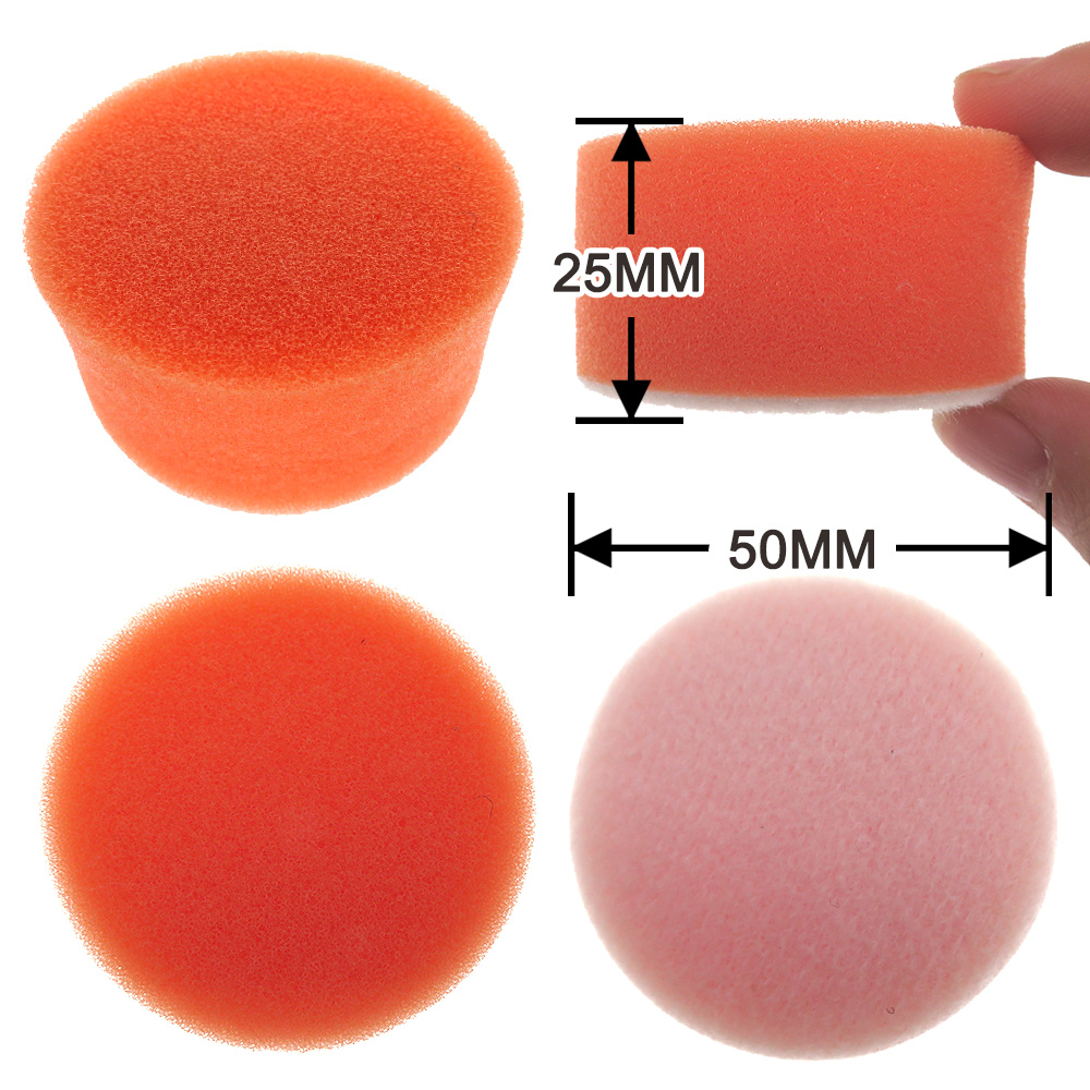 10 Pc 2 Inch 50MM Car Polishin - Car Wax Polishing Pad recension och pris