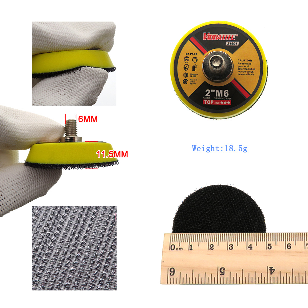 10 Pc 2 Inch 50MM Car Polishin - Car Wax Polishing Pad recension och pris