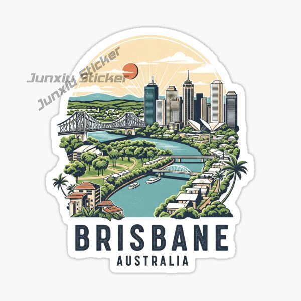 Australia BRISBANE Flag Vinyl  - Car Accessories Brisbane recension och pris
