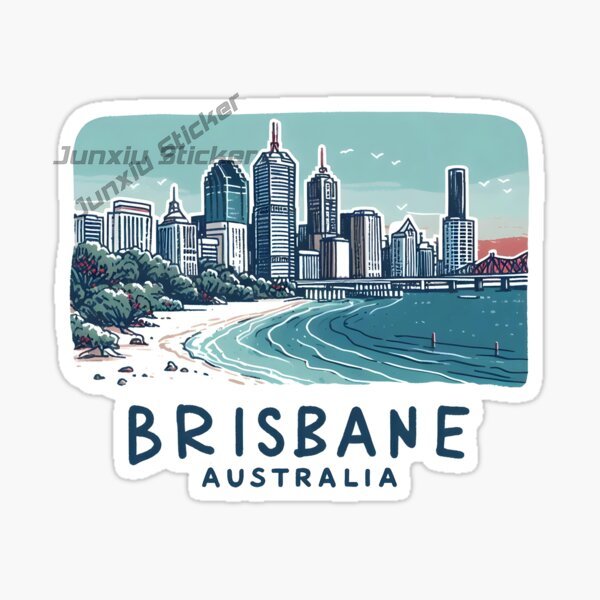 Australia BRISBANE Flag Vinyl  - Car Accessories Brisbane recension och pris