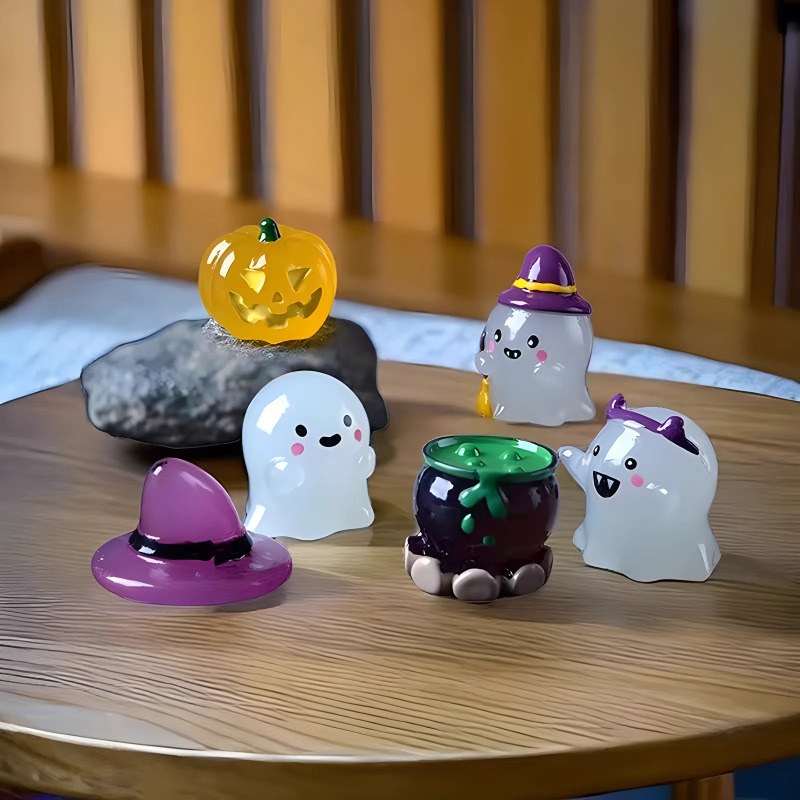 6pcs/set Light Up Your Hallowe - Car Accessories Xmas recension och pris