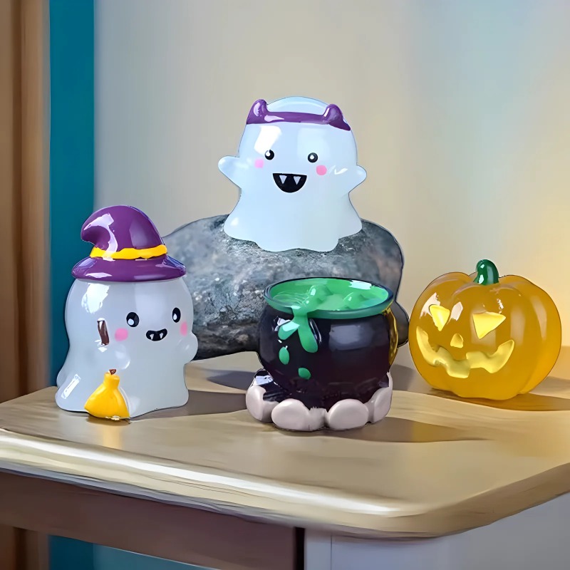6pcs/set Light Up Your Hallowe - Car Accessories Xmas recension och pris