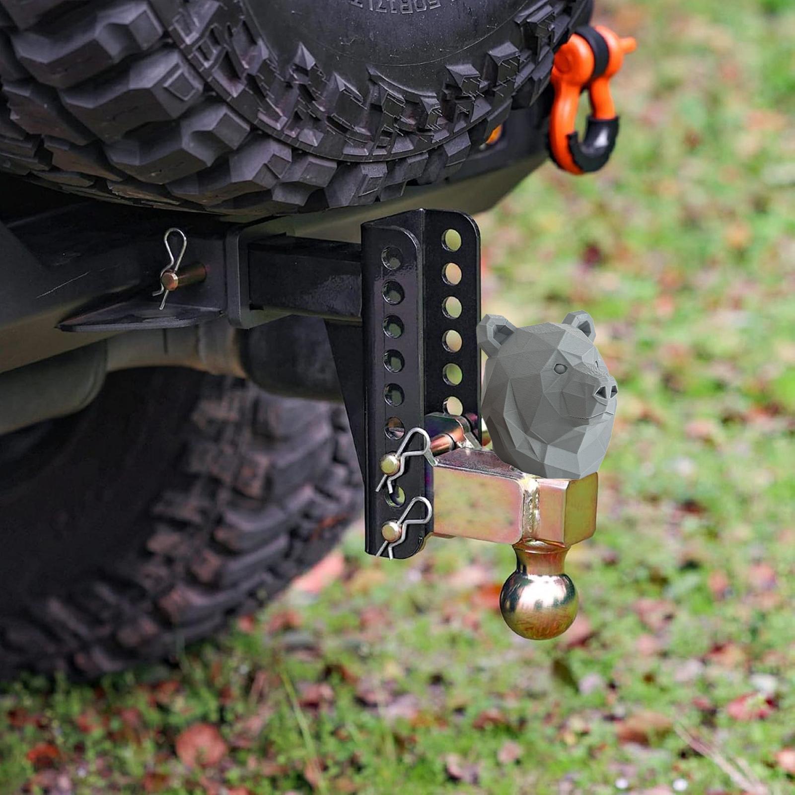 Trailer Hitch Cover Bear Head  - Car Accessories Youtube recension och pris