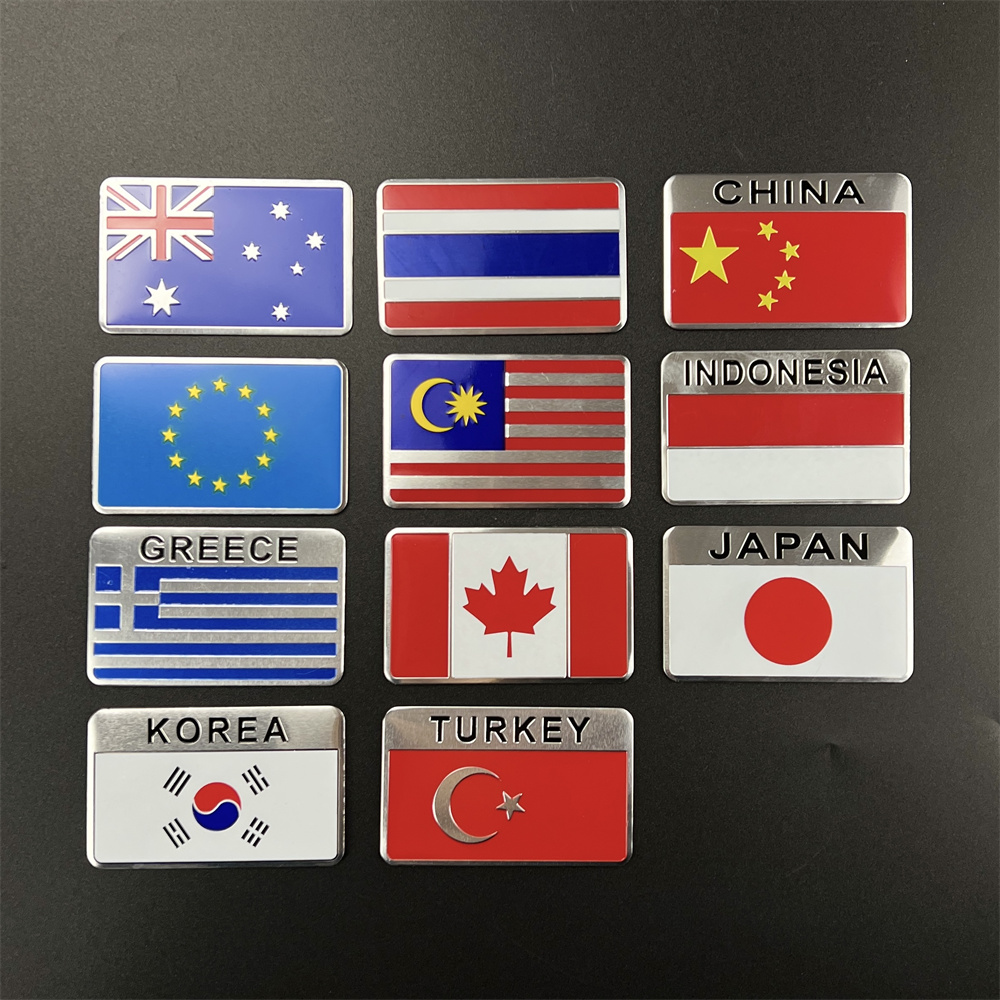 Aluminum Sticker National Flag - Car Accessories Uae recension och pris