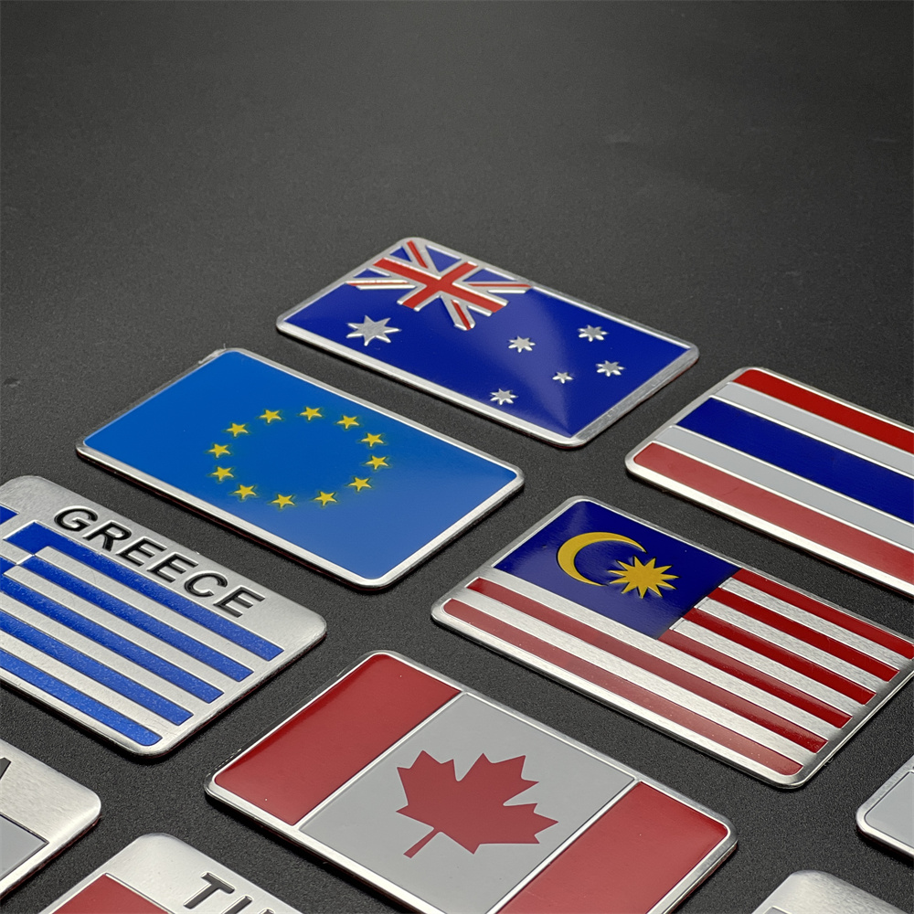 Aluminum Sticker National Flag - Car Accessories Uae recension och pris