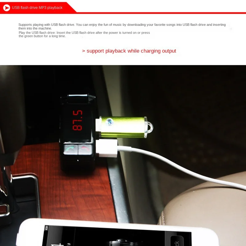 BC06 Car Bluetooth-compatible  - Fm Transmitter recension och pris