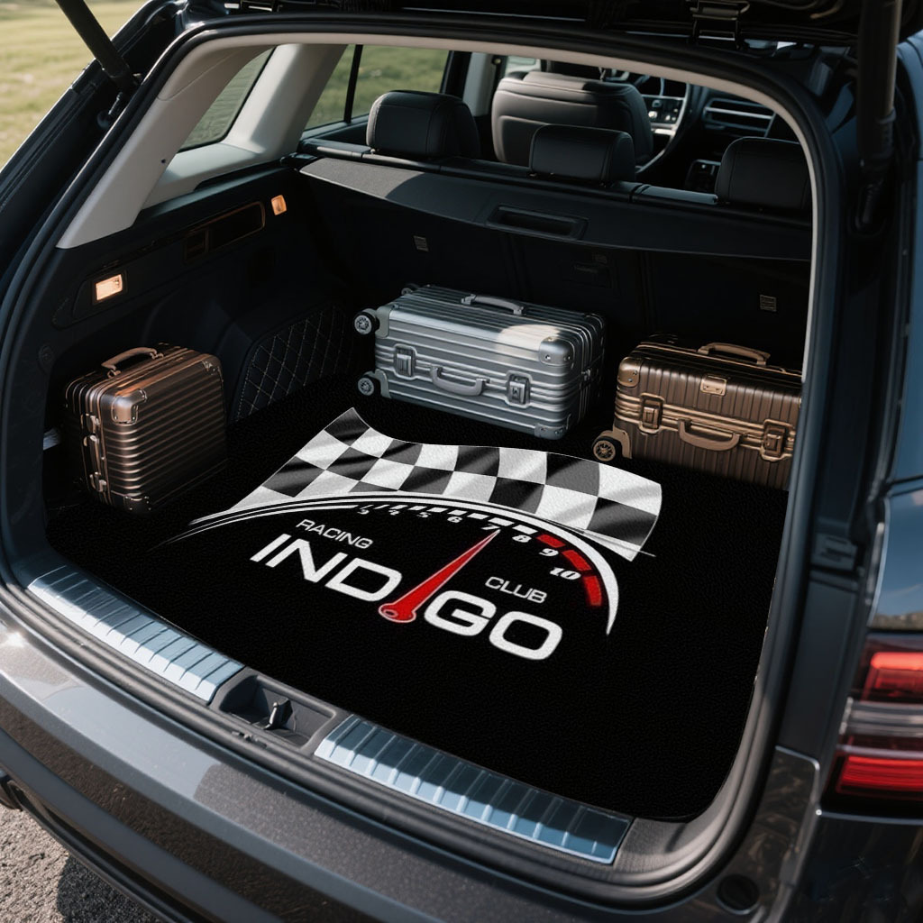 1pc Car Trunk Mat With Printed - Car Accessories Must Have recension och pris