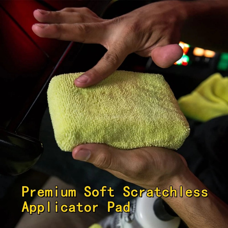 8PCS Microfibre Car Wax Applic - Car Wax Polishing Pad recension och pris