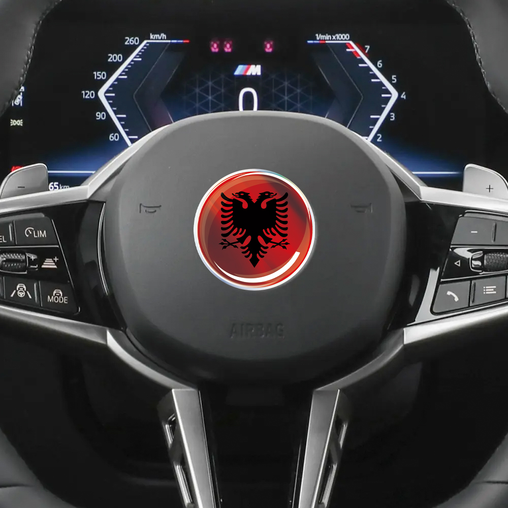 Albania UAE Colombia Flag Lase - Car Accessories Uae recension och pris