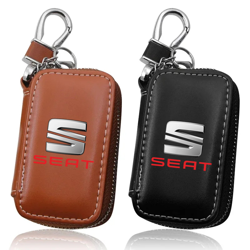 Leather Car Key Case Key Full  - Car Accessories Xl6 recension och pris