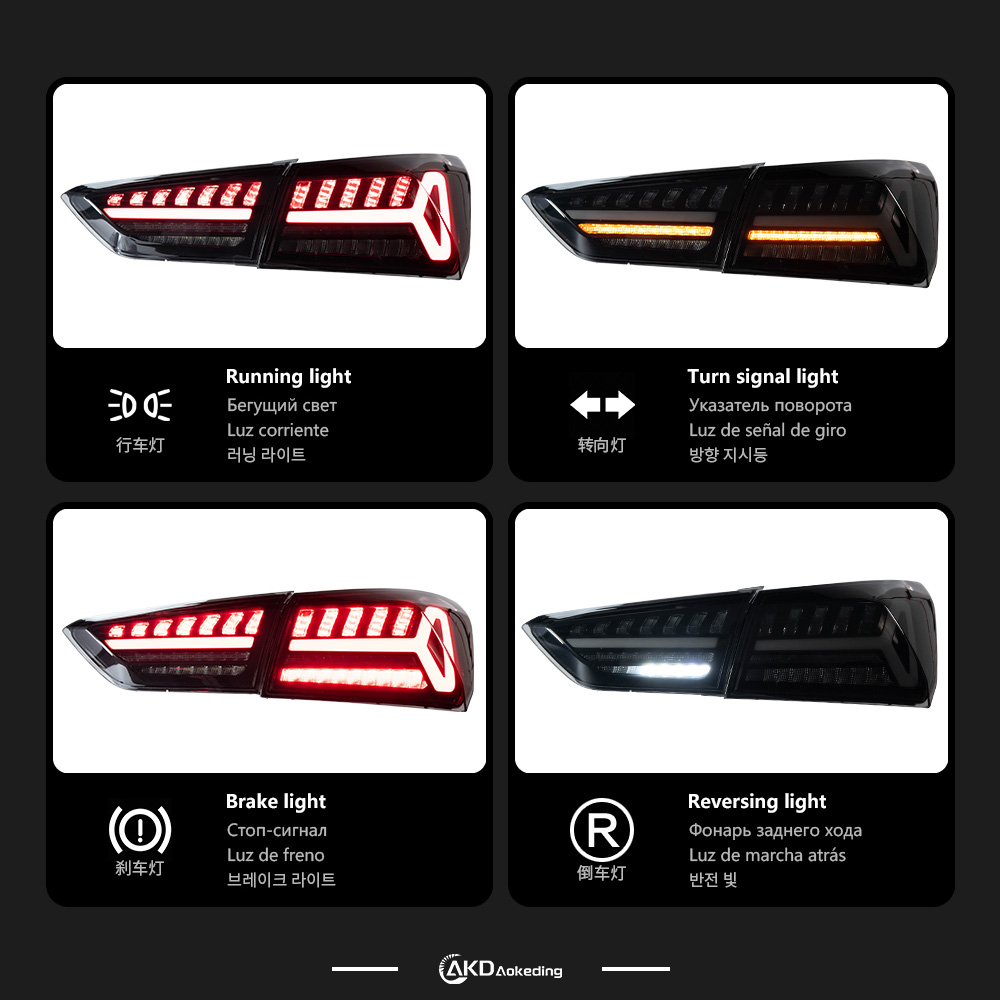 AKD Car Styling Tail Lamp for  - Car Accessories Xl6 recension och pris