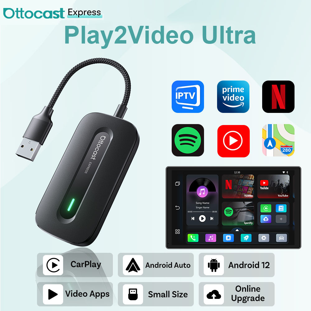 OTTOCAST Play2Video Express Wi - Car Accessories Youtube recension och pris
