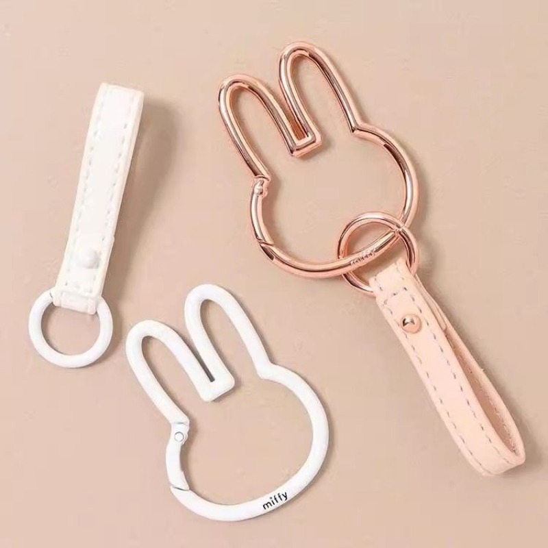 Miffy Keychain Kawaii Cartoon  - Car Accessories Xmas recension och pris
