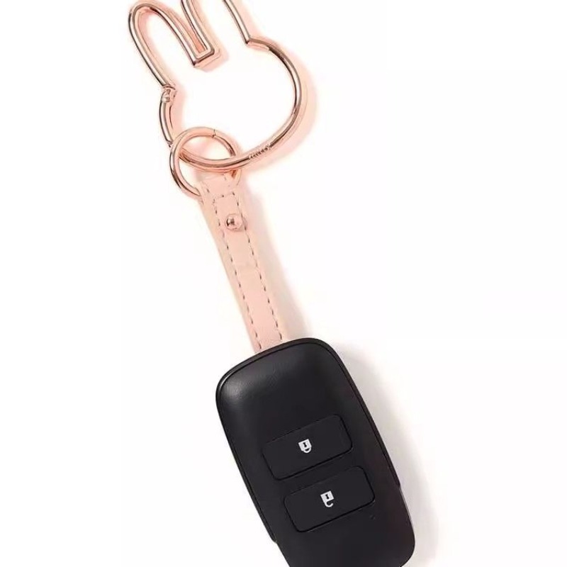 Miffy Keychain Kawaii Cartoon  - Car Accessories Xmas recension och pris
