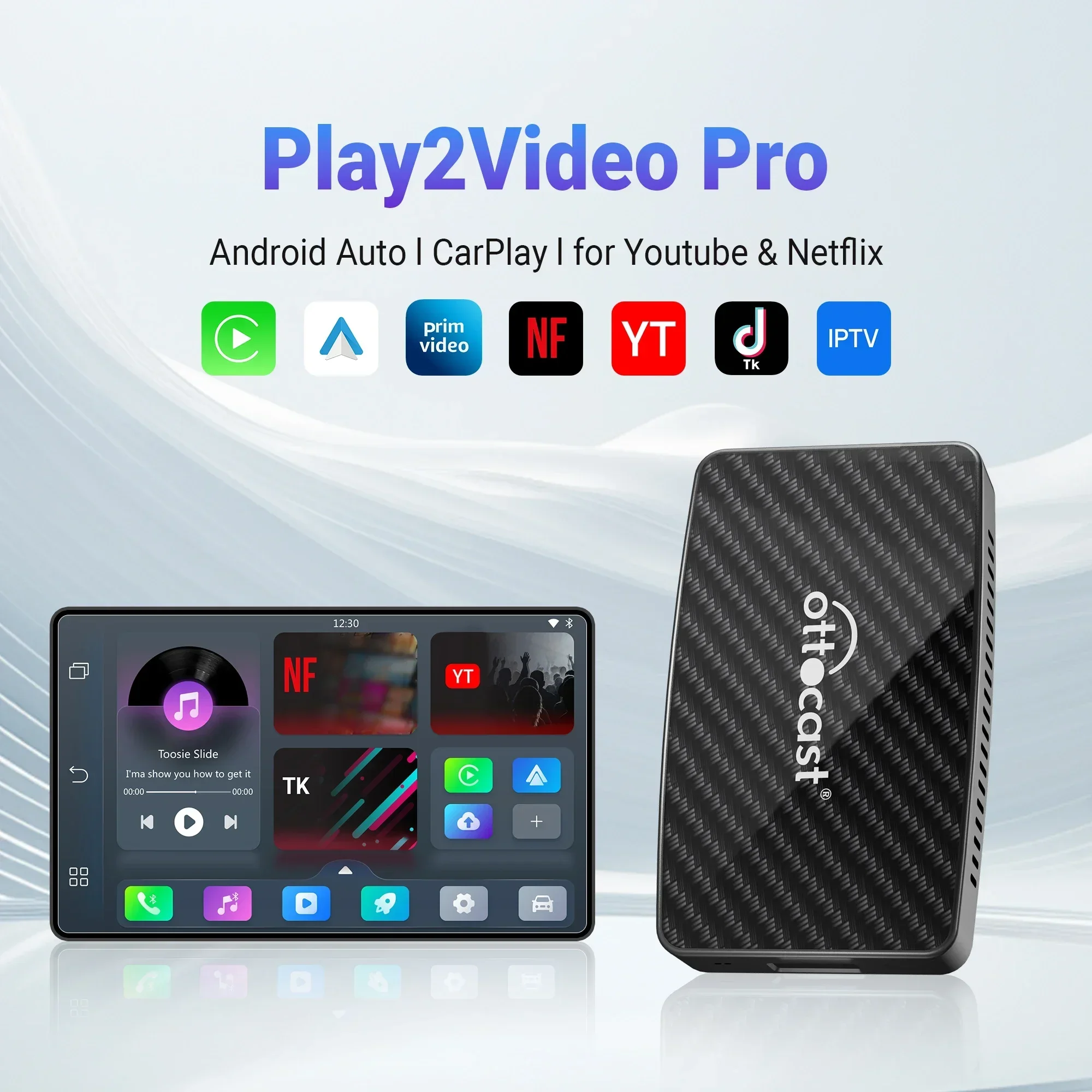 OTTOCAST Play2Video Pro Wirele - Car Accessories Youtube recension och pris